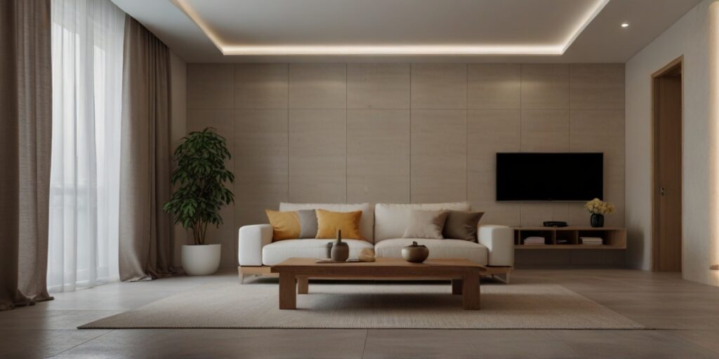 Default_Create_an_image_of_a_modest_living_room_that_features_0-1-1024x512 Iluminação em Sancas de Gesso para Ambientes Elegantes