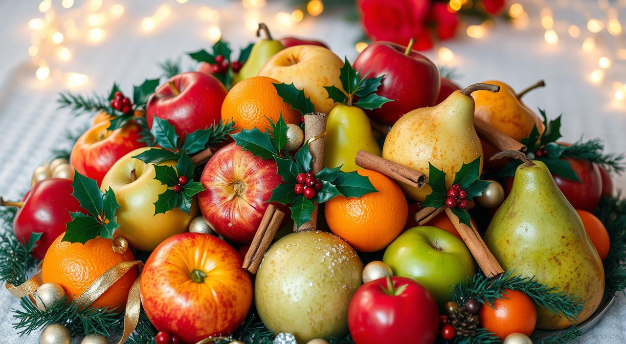 Decoração de Frutas pro Natal: Ideias Criativas