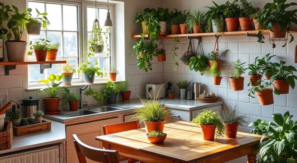 plantas-na-decoracao-1024x563 Quarto com Cozinha Pequena: Dicas de Decoração