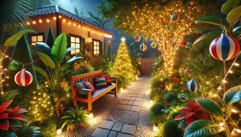 jardins-decorados-de-natal-3-1024x585 Como Transformar Seu Jardim em Um Espaço Mágico Nesse Natal?