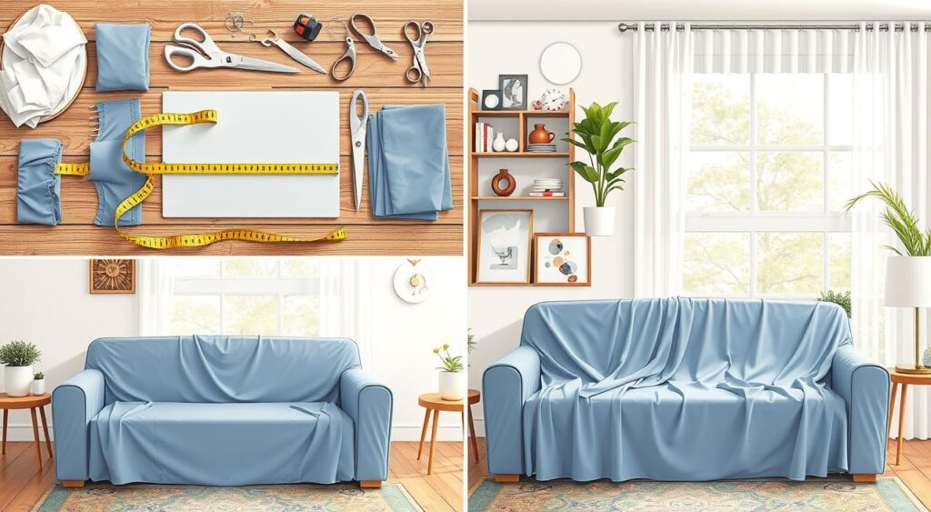 passo-a-passo-capa-de-sofa-1024x563 Capa de Sofá: Aprenda como Fazer e Deixe Sua Casa Ainda Mais Linda!