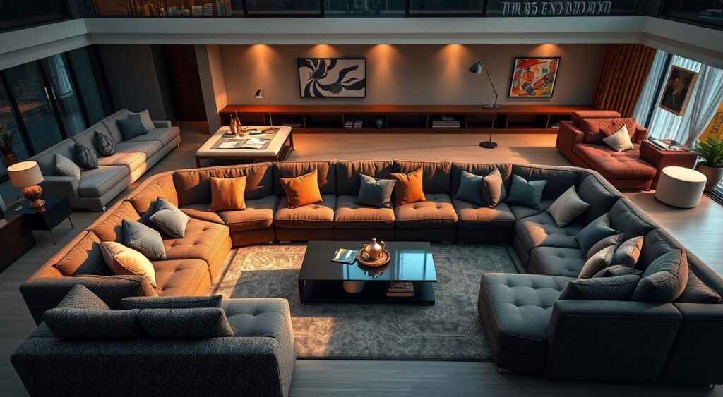 sofas-sectionais-1024x563 Tipos de Sofá para Casa: Como Escolher o Melhor?