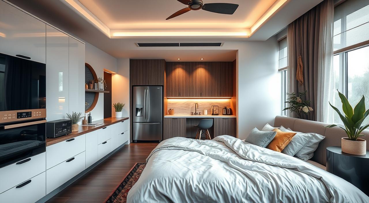 Quarto com Cozinha Integrada: 10 Dicas Imperdíveis