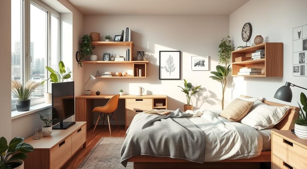 dicas-de-organizacao-em-apartamento-pequeno-1024x563 10 Ideias Incríveis para Ter Seu Apto Studio Decorado em 2025