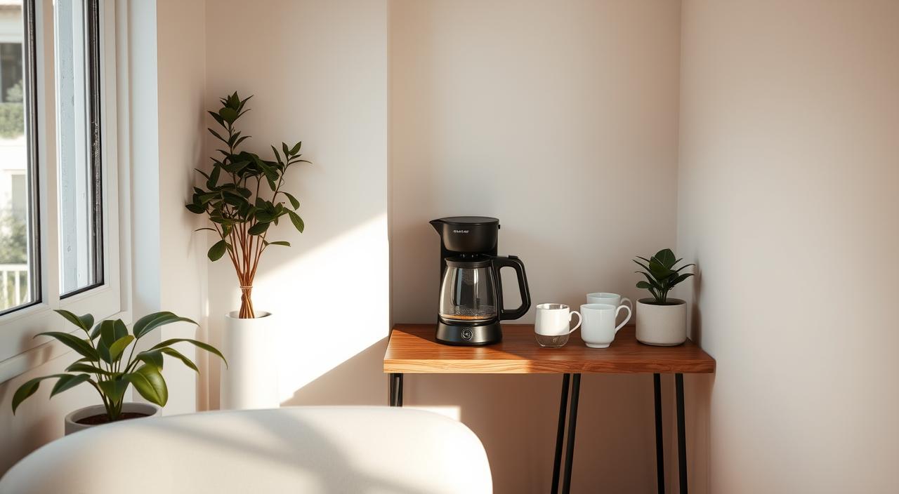 Cantinho do Café na Sala Pequena: 10 Inspirações Charmosas