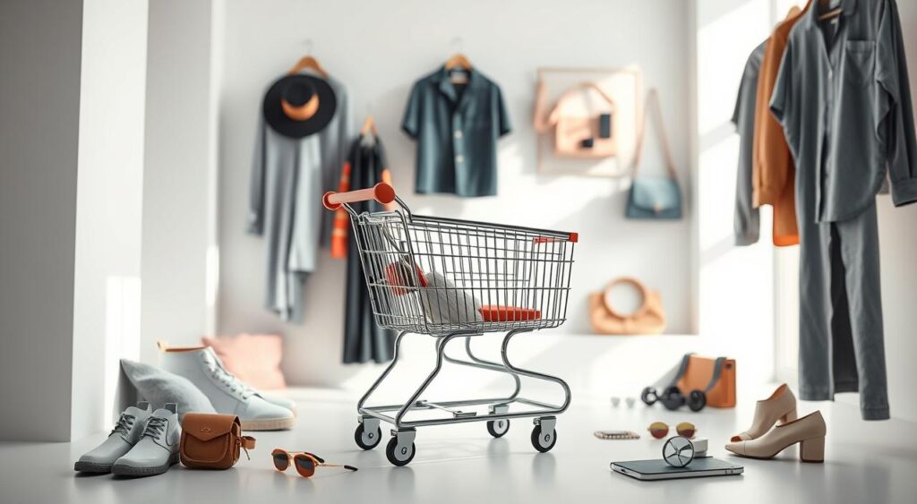 conveniencia-das-compras-virtuais-1024x563 Loja de Roupa Pequena e Simples: Ideias de Decoração e Organização