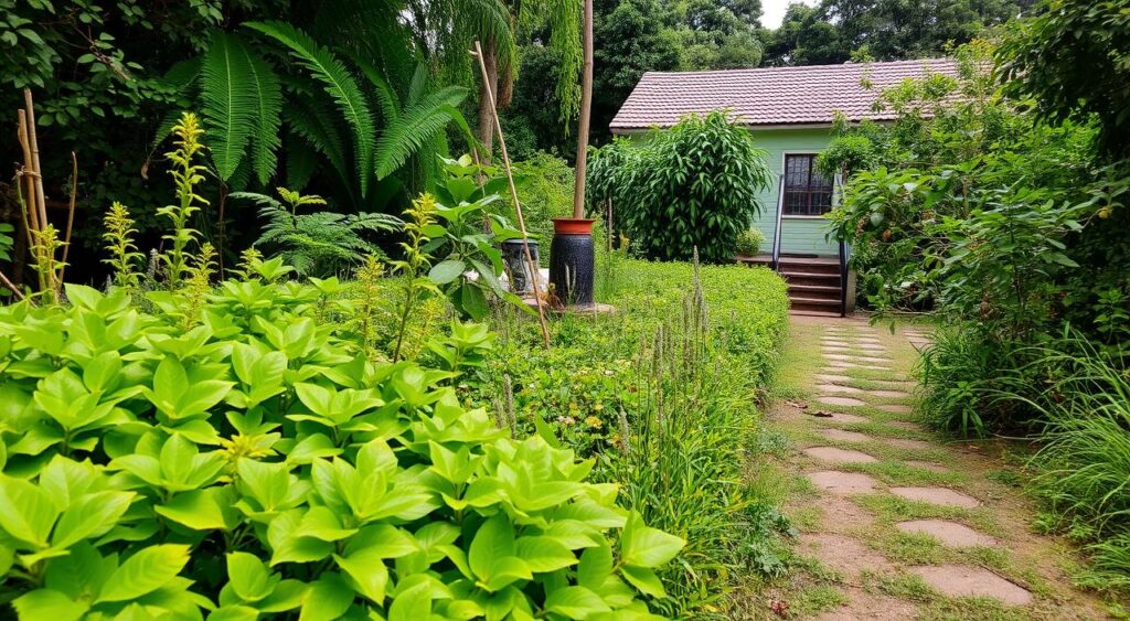 economia-na-jardinagem-1024x563 Jardins para Frente de Casas Simples: Inspirações