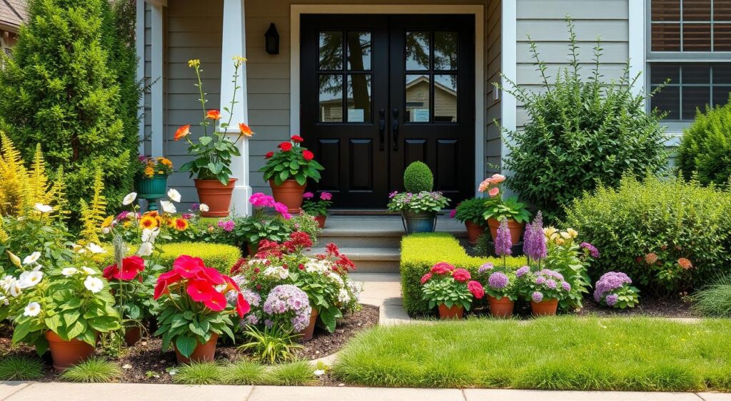 jardim-de-frente-pequeno-1024x563 Plantas de Frente para Casas Simples - Dicas Úteis