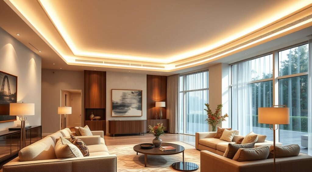 Bright-harmonious-illumination-cascades-through-a-meticulously-curated-living-space-1024x563 Blog Casa e Jardim na Ventrameli Decor com Dicas Incríveis