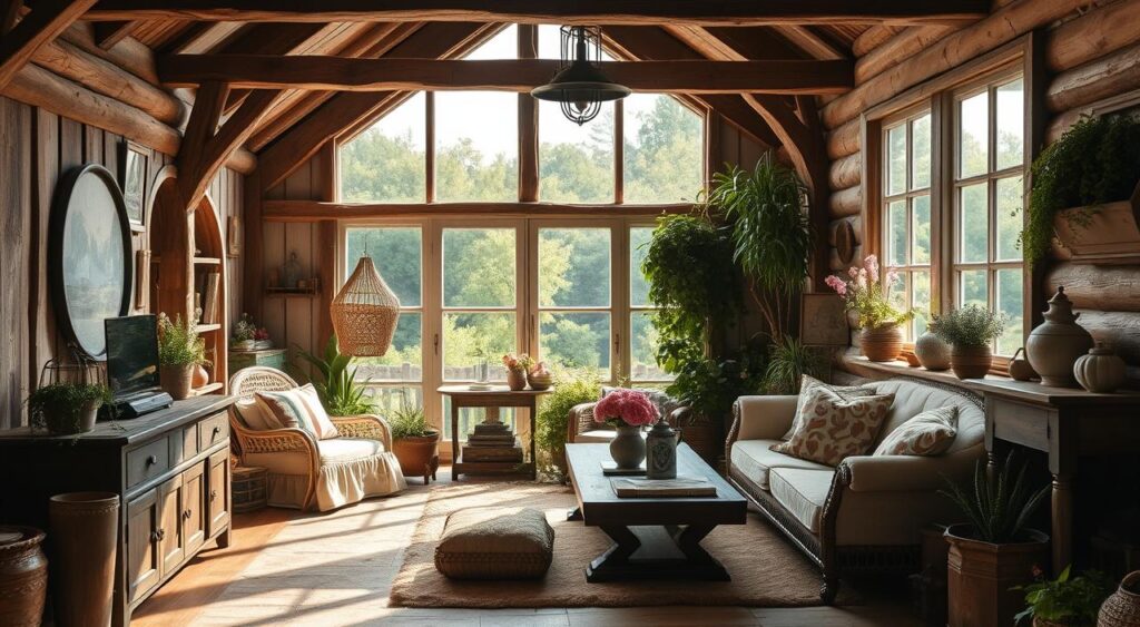 Cozy-country-cottage-nestled-in-a-lush-verdant-landscape.-Warm-natural-light-filters-through--1024x563 Casa de Campo por Dentro: o Charme Escondido dos Ambientes