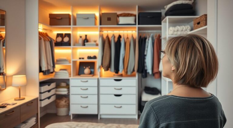 15 Dicas Simples de Organização de Closets Eficientes