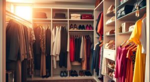 15 Dicas Simples de Organização de Closets Eficientes