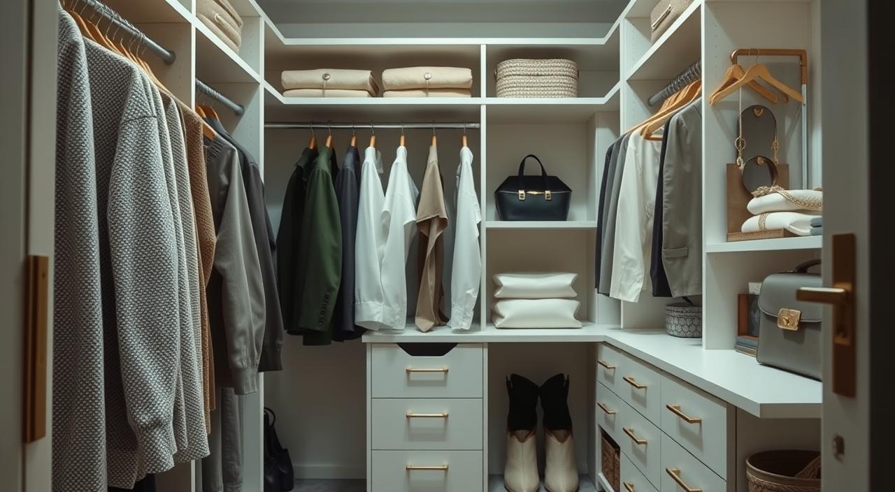 15 Dicas Simples de Organização de Closets Eficientes