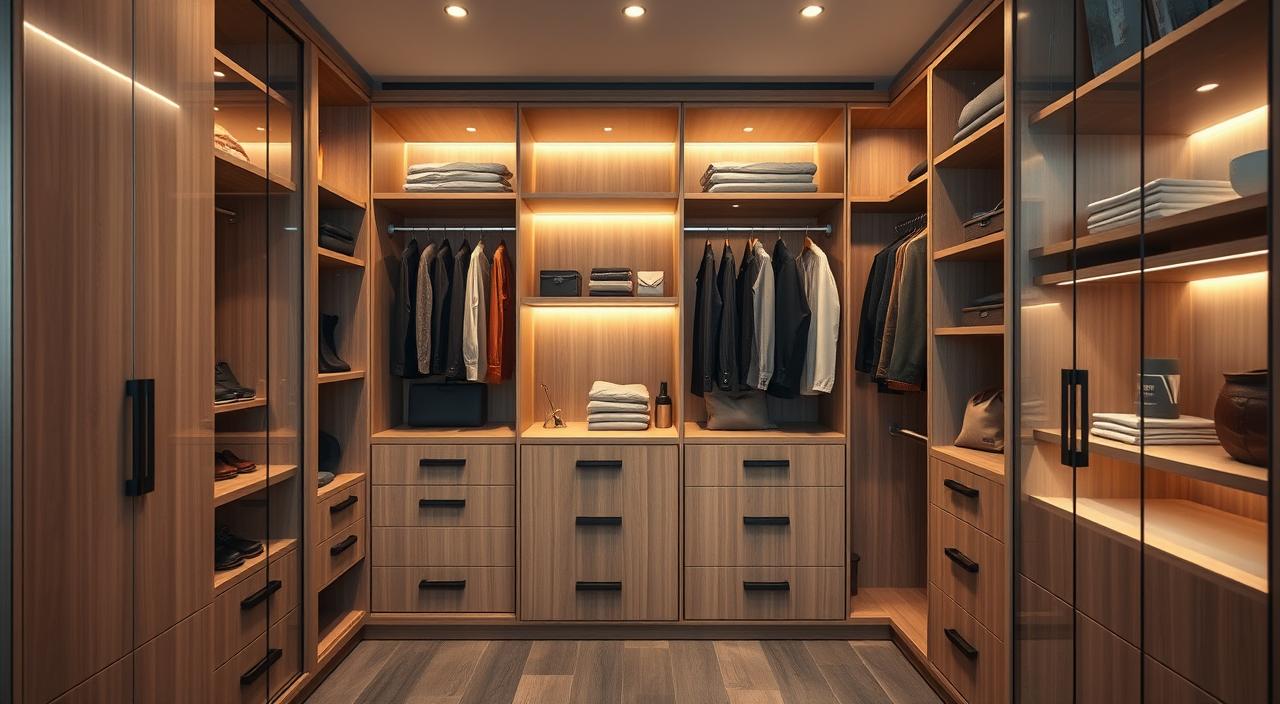 15 Dicas Simples de Organização de Closets Eficientes