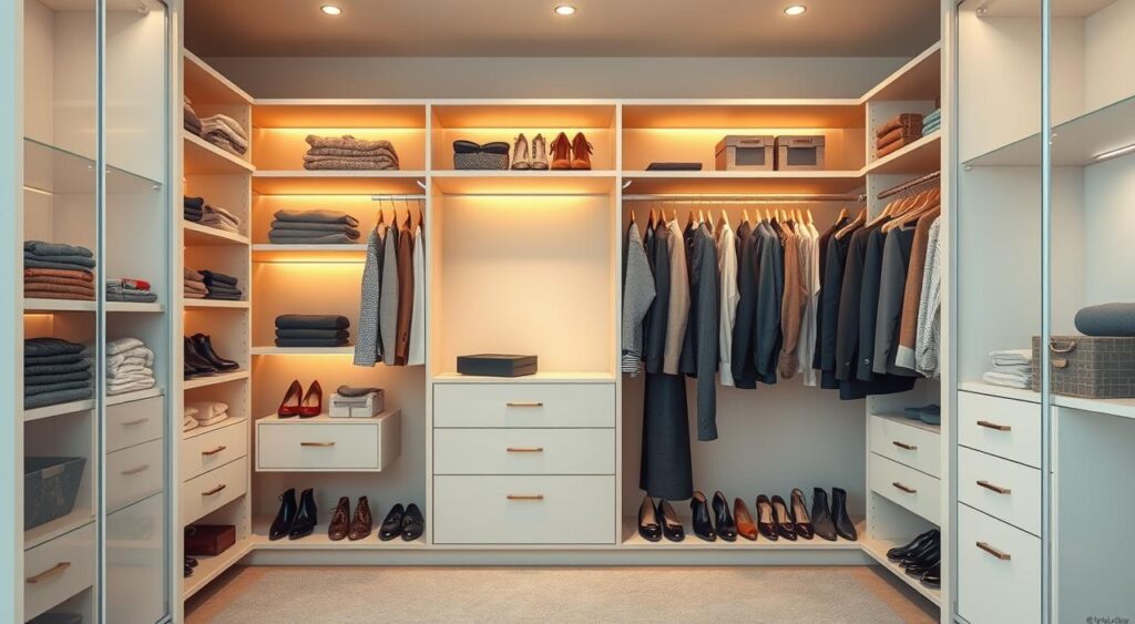 15 Dicas Simples de Organização de Closets Eficientes