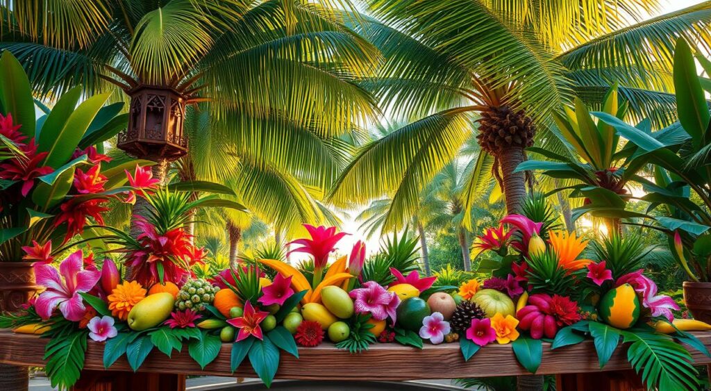 Dicas-festa-tropical-1024x563 Estilo Tropical: Surpreenda-se com a decoração desta casa