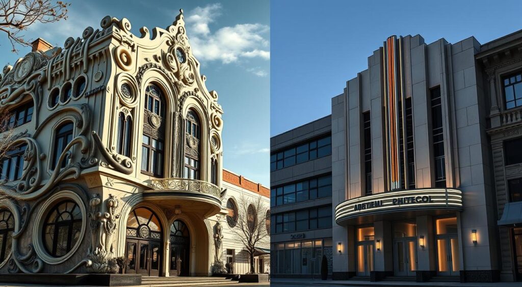 Diferencas-art-deco-e-art-nouveau-1024x563 O que é Estilo Art Déco e como aplicar na sua decoração?