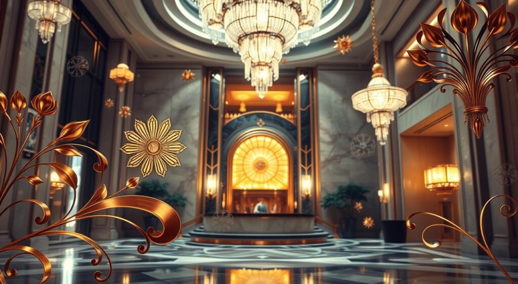 Elementos-decorativos-art-deco-1024x563 O que é Estilo Art Déco e como aplicar na sua decoração?
