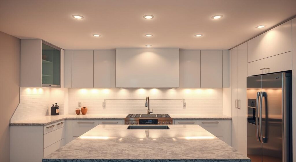 Iluminacao-na-cozinha-1024x563 Você sabe o que é iluminação de tarefa? Veja por que isso muda tudo.