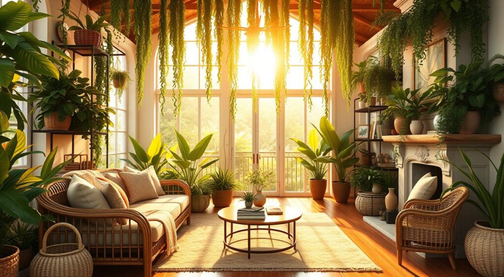 Inspiracoes-tropical-para-sala-de-estar-1024x563 Estilo Tropical: Surpreenda-se com a decoração desta casa