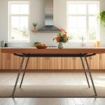 Mesa dobrável para cozinha