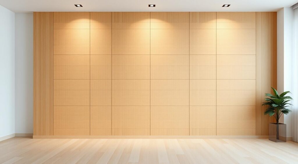 Painel-ripado-elegante-e-moderno-1024x563 Painel Ripado na Sala: Prós e contras que ninguém te fala antes