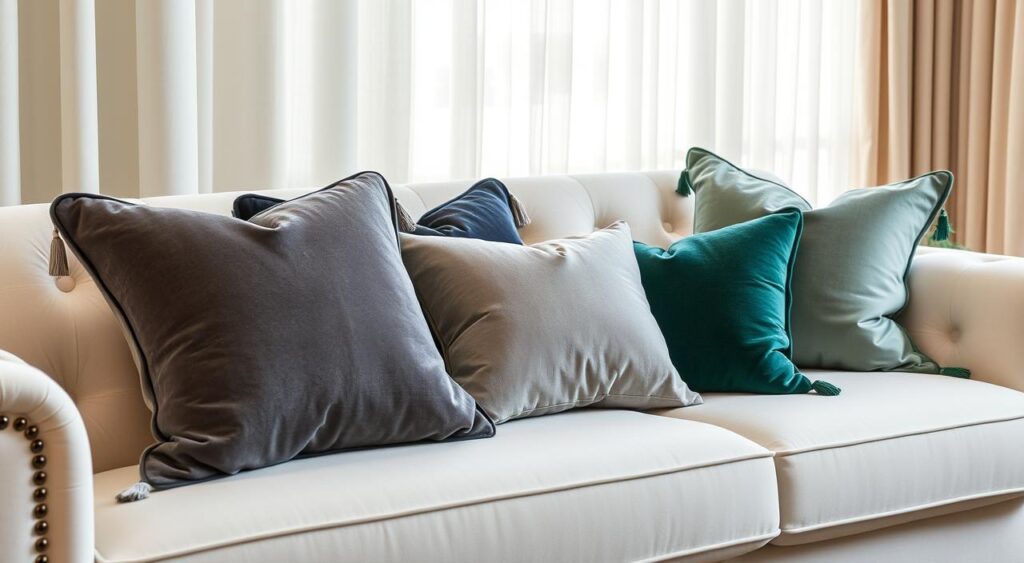 almofadas-sofisticadas-1024x563 Almofadas modernas com estilo que vão te impressionar