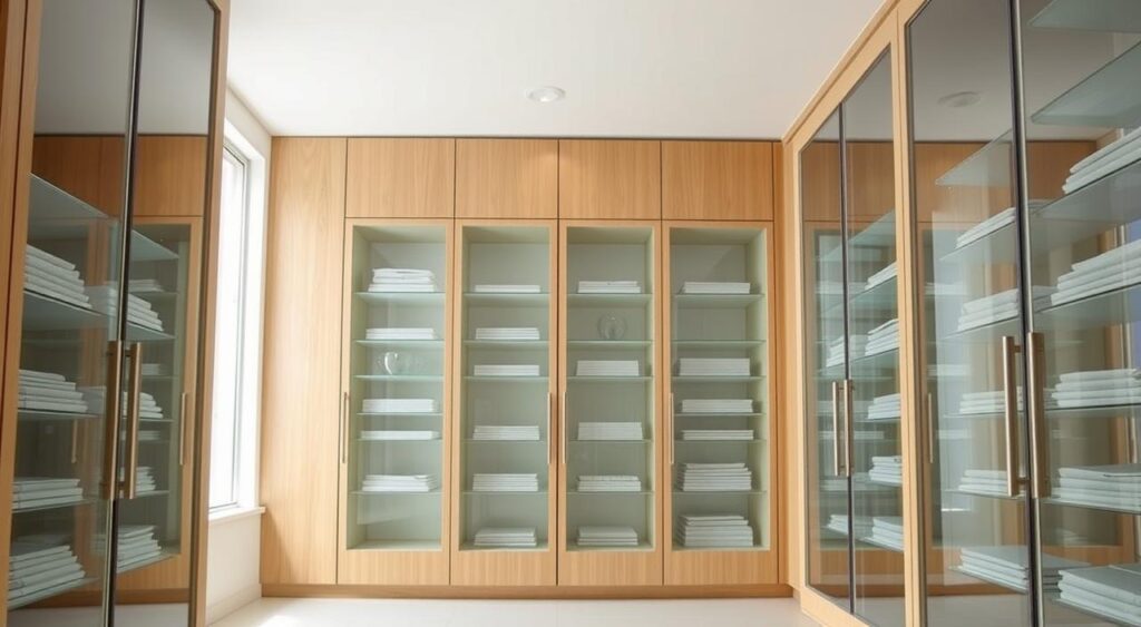 armarios-com-portas-de-vidro-1024x563 Armários com Vidro: Dicas Para Escolher o Modelo Ideal