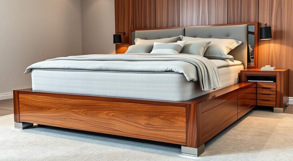 cama-box-com-bau-queen-1024x563 Cama Box com Baú: O Segredo Para Ganhar Espaço no Quarto