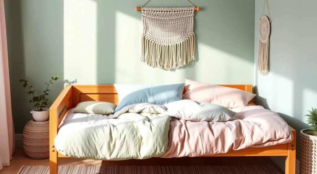cores-cama-montessoriana-1024x563 Cama montessoriana: diferente, mas muito prática. Vem conhecer!