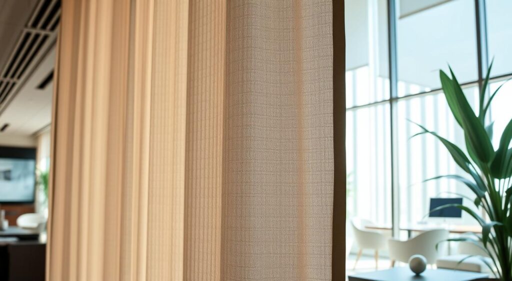 cortina-rolo-em-ambientes-comerciais-1024x563 Cortina rolô: Esse modelo que virou tendência na decoração