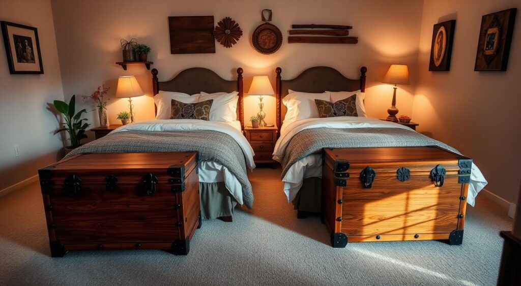 decoracao-do-quarto-com-camas-com-bau-1024x563 Camas com Baú: O Que Ninguém Te Conta Antes da Compra
