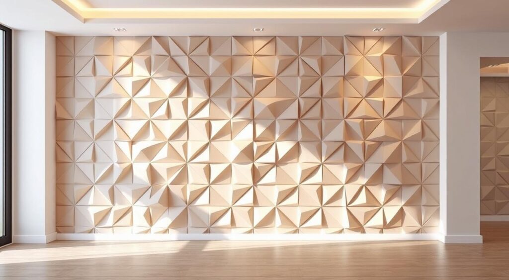 design-do-revestimento-de-parede-3D-1024x563 Revestimento 3D para paredes: Estilo Moderno