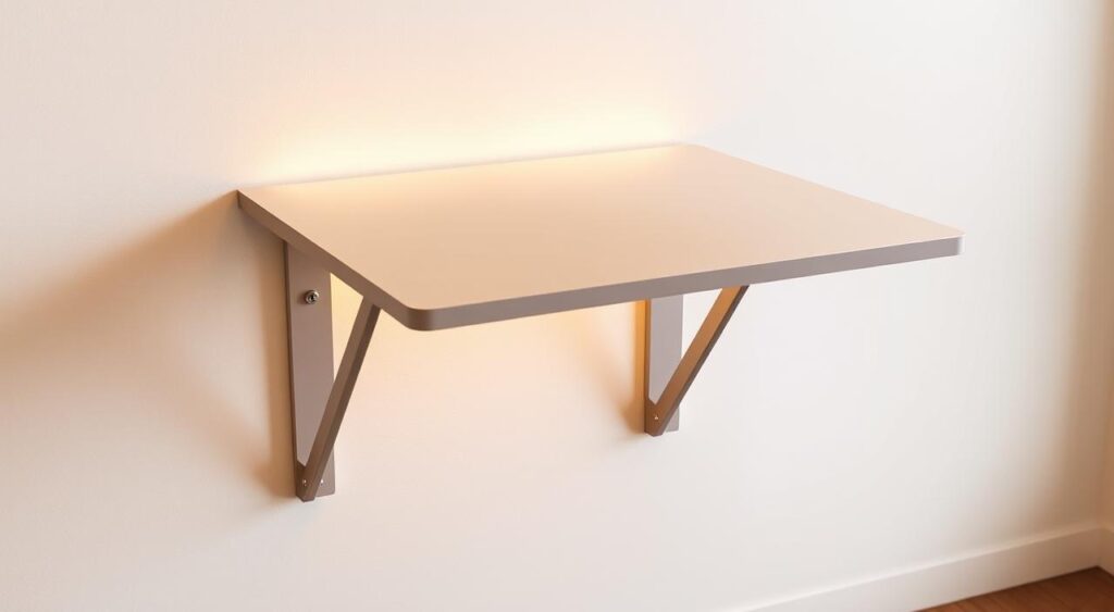 design-moderno-mesas-de-parede-funcionalidade-1024x563 Mesa Dobrável para Cozinha é tão prática que ficamos surpresos!