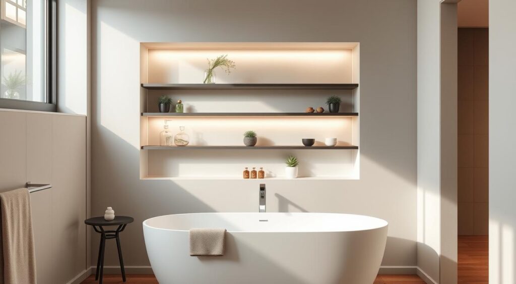 dicas-de-decoracao-com-nichos-de-banheiro-1024x563 Nicho de Banheiro: será que vale a pena instalar um?