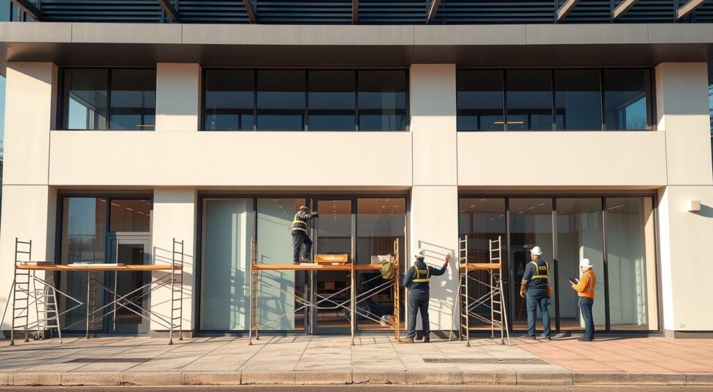 empresa-de-reforma-de-fachada-1024x563 Reformar a Fachada: Dicas para Renovar com Estilo