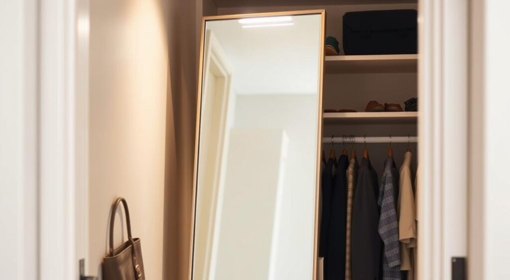 espelho-pratico-para-closet-1024x563 Espelho de Corpo Inteiro: 10 Modelos Que Valem o Investimento