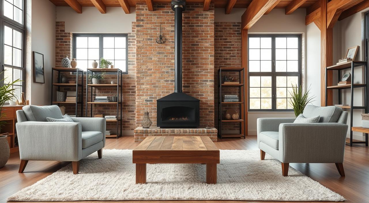 Decoração Rústica Moderna: O Toque Natural Que Está em Alta