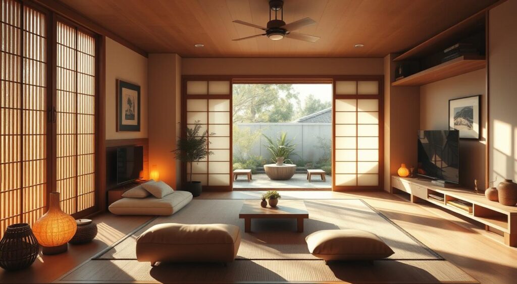 iluminacao-ambiente-1024x563 Estilo Japandi: 10 Maneiras de Usar Essa Tendência Que Encanta