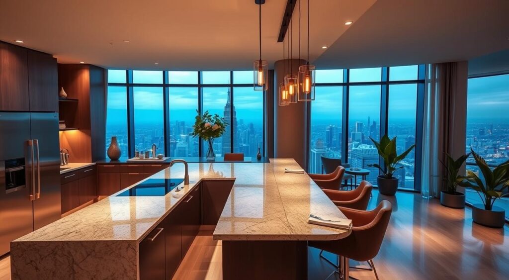 inspiracao-de-decoracao-apartamento-area-gourmet-1024x563 Como Construir e Decorar Sua Área Gourmet em Apartamento