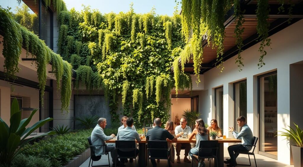 jardim-vertical-como-elemento-de-integracao-social-1024x563 Jardim Vertical Área Gourmet: O Segredo Para Um Ambiente Vivo