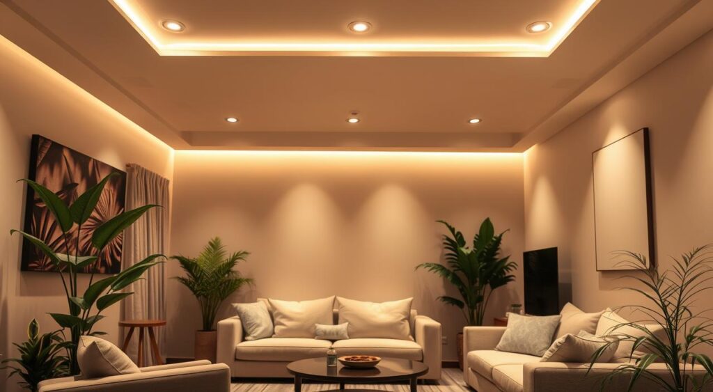 luz-indireta-em-ambientes-especificos-1024x563 Iluminação Indireta no Teto pode fazer maravilhas na decoração