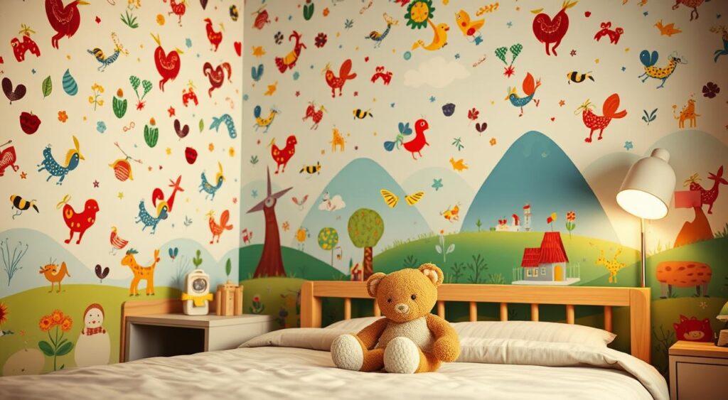 manutencao-papel-de-parede-ludico-1024x563 Papel de parede lúdico para quartos infantis que vão encantar!