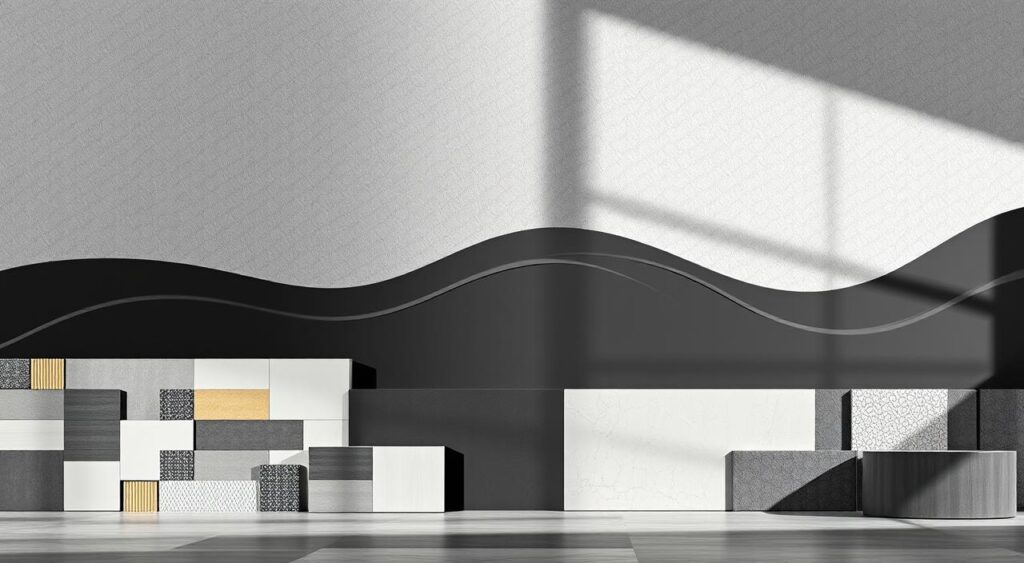 materiais-comuns-no-revestimento-3D-1024x563 Revestimento 3D para paredes: Estilo Moderno
