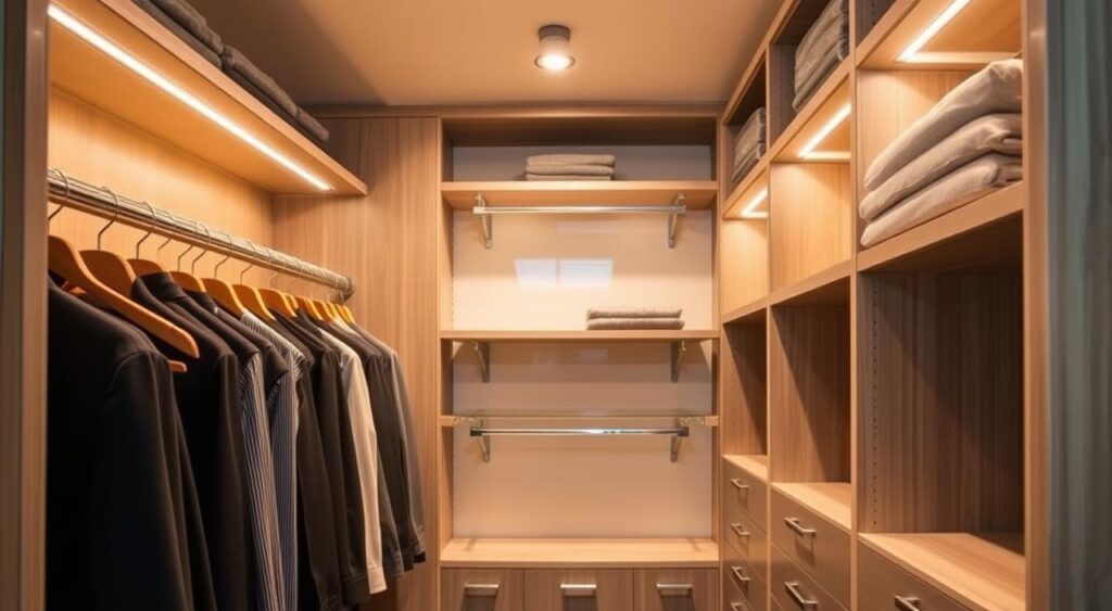 melhores-praticas-para-montagem-1024x563 Closet Aberto com Araras: Como organizar corretamente e Evitar Bagunça
