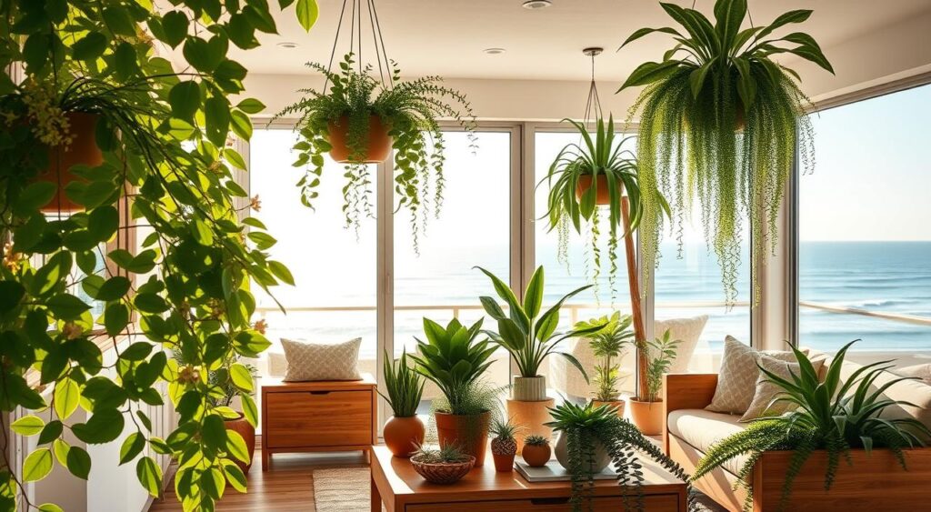 plantas-para-decoracao-de-ambientes-1024x563 Casa de Praia Como Decorar: 10 Ideias Que Trazem Leveza