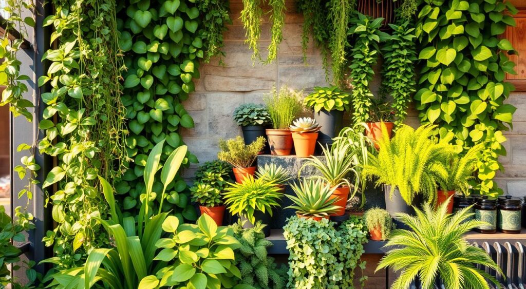 plantas-para-jardim-vertical-1024x563 Jardim Vertical Área Gourmet: O Segredo Para Um Ambiente Vivo