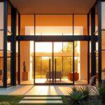 portas de vidro em projetos residenciais