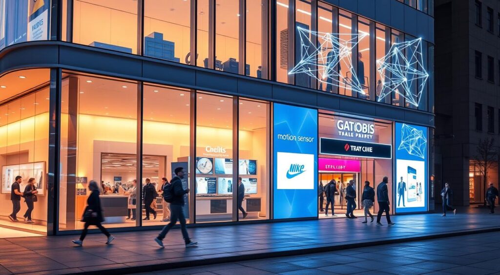 tecnologia-em-fachadas-1024x563 Fachada de Ponto Comercial Moderno: 12 Dicas e Tendências