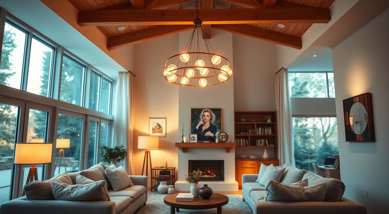 Iluminação para sala